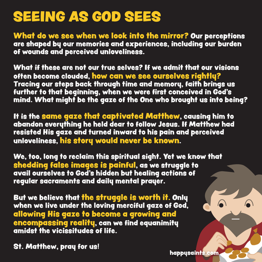 Seeing as God Sees - a reflection