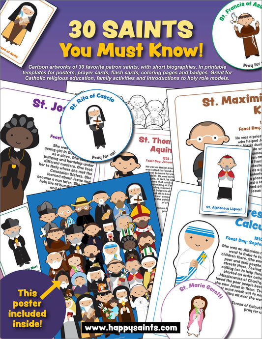 30 Saints You Must Know!