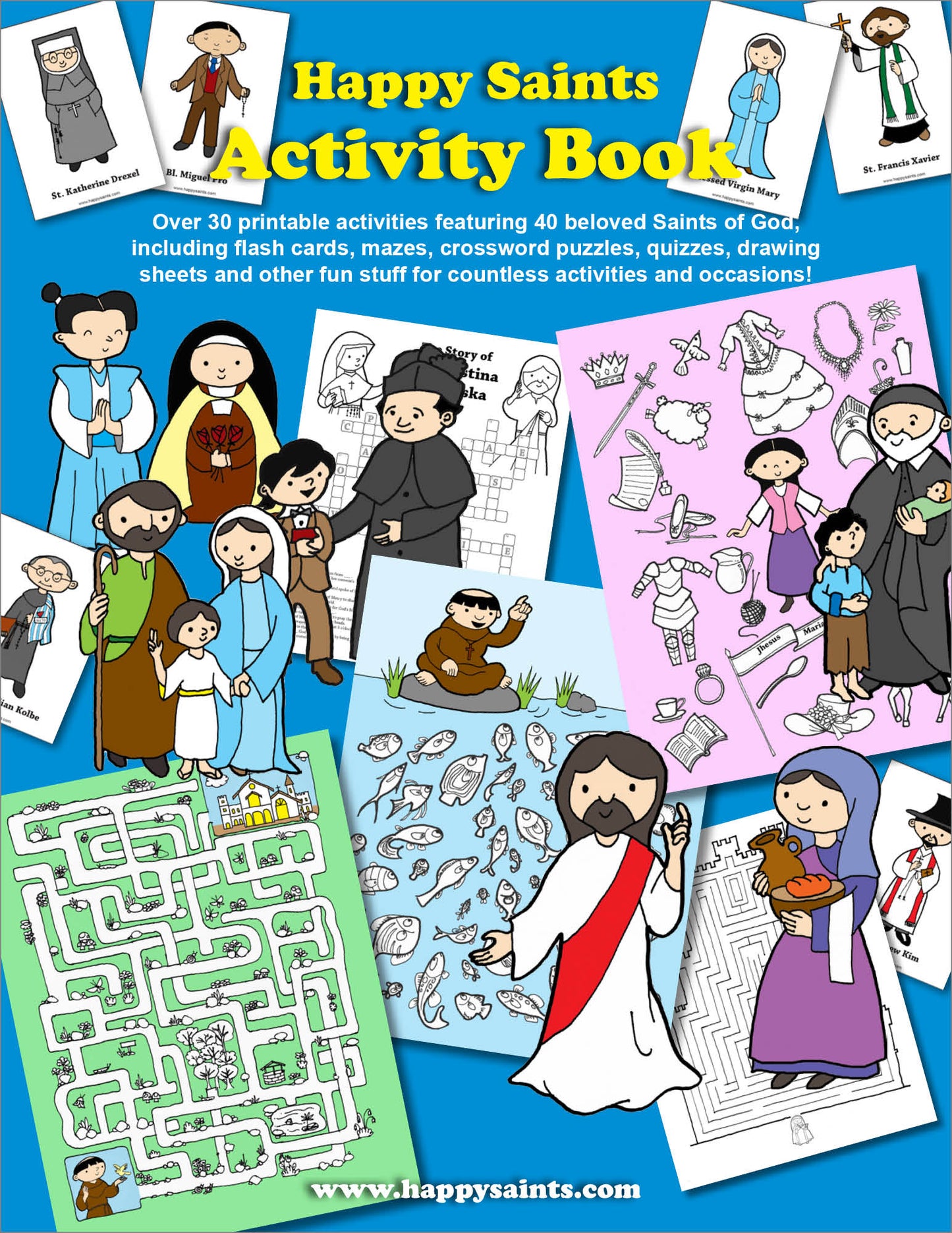 Happy Saints Activity Book