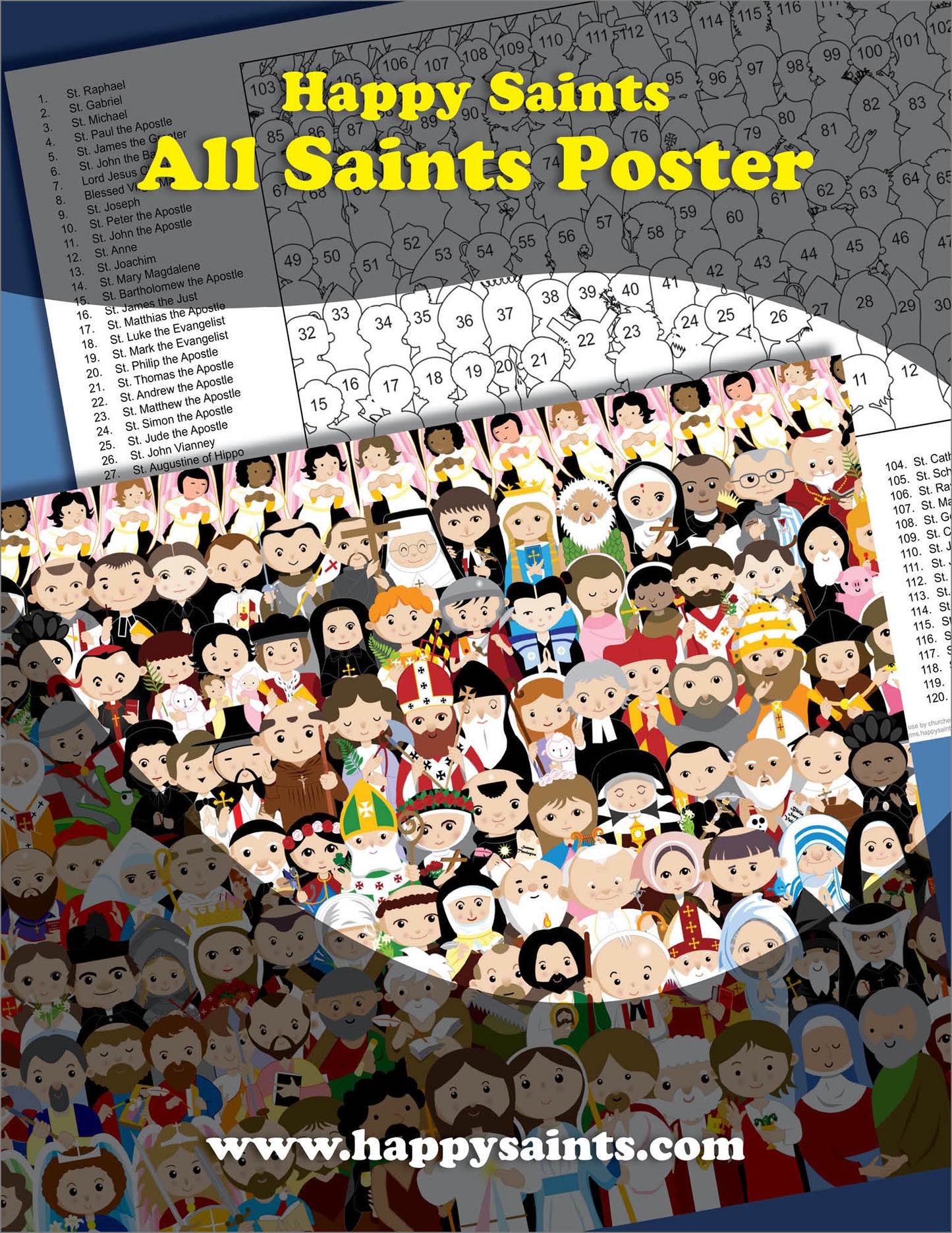 All Saints Poster