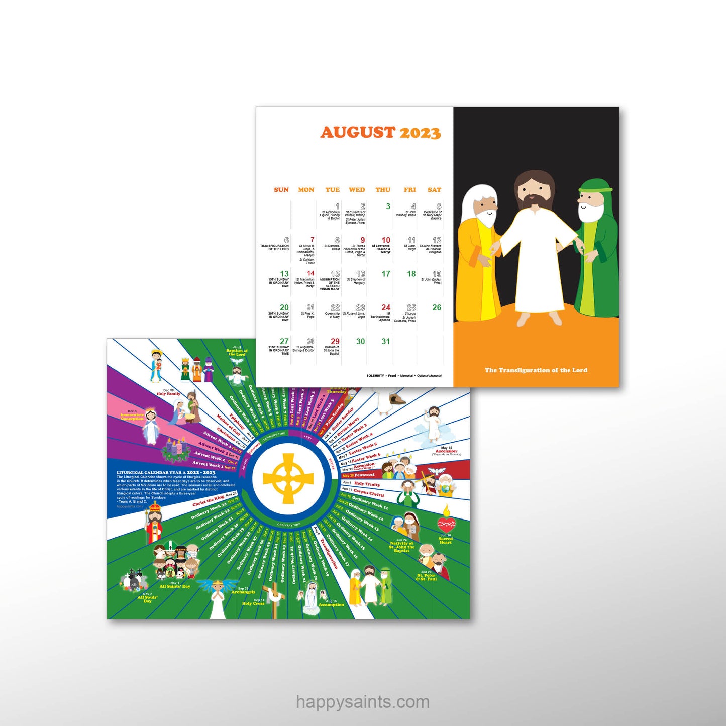 Liturgical & Monthly Calendar 2023