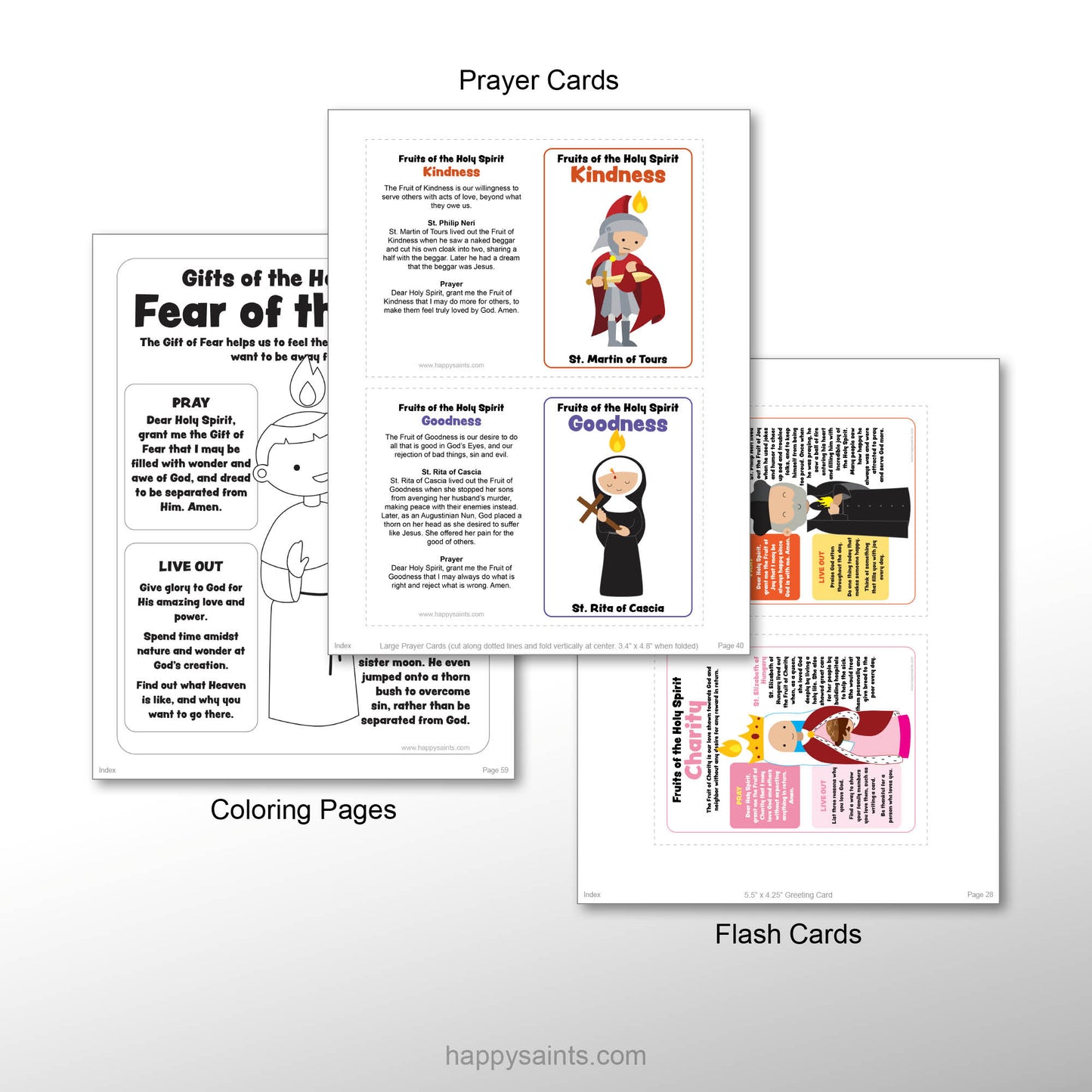 Gifts & Fruits of the Holy Spirit