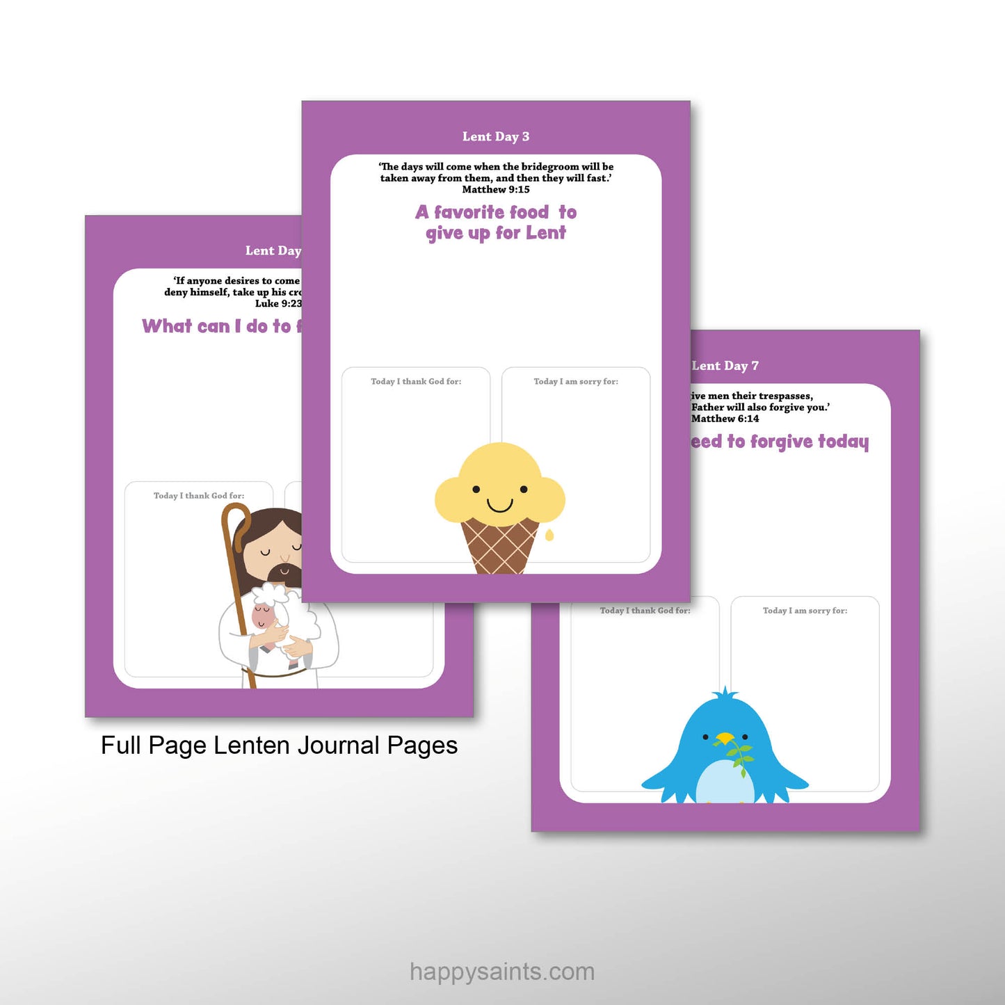 Lenten Journal & Calendar