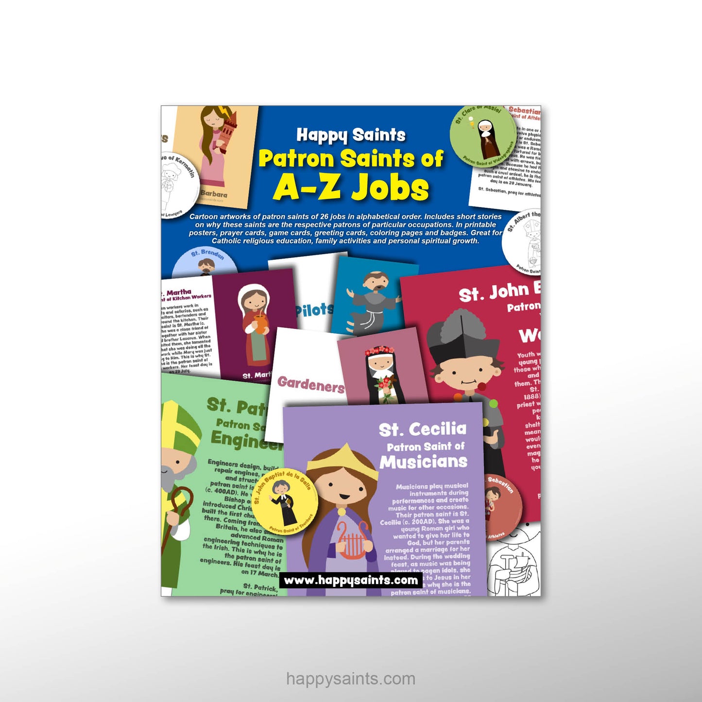 Patron Saints of A-Z Jobs