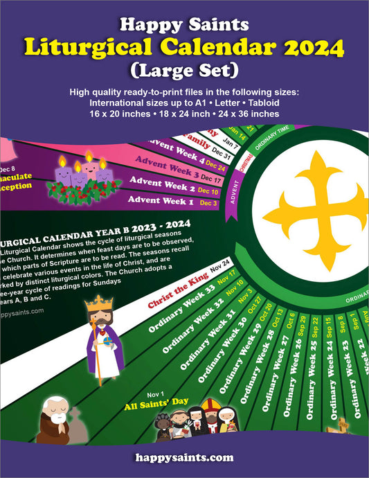 Liturgical Calendar 2024 is now available!