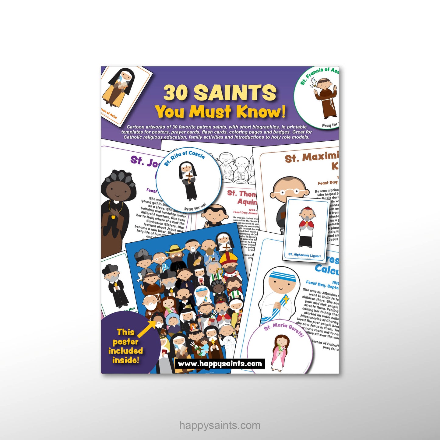 30 Saints You Must Know!