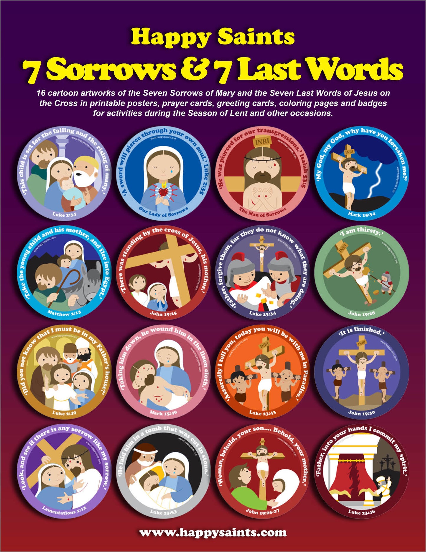 7 Sorrows & 7 Last Words