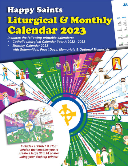 Liturgical & Monthly Calendar 2023
