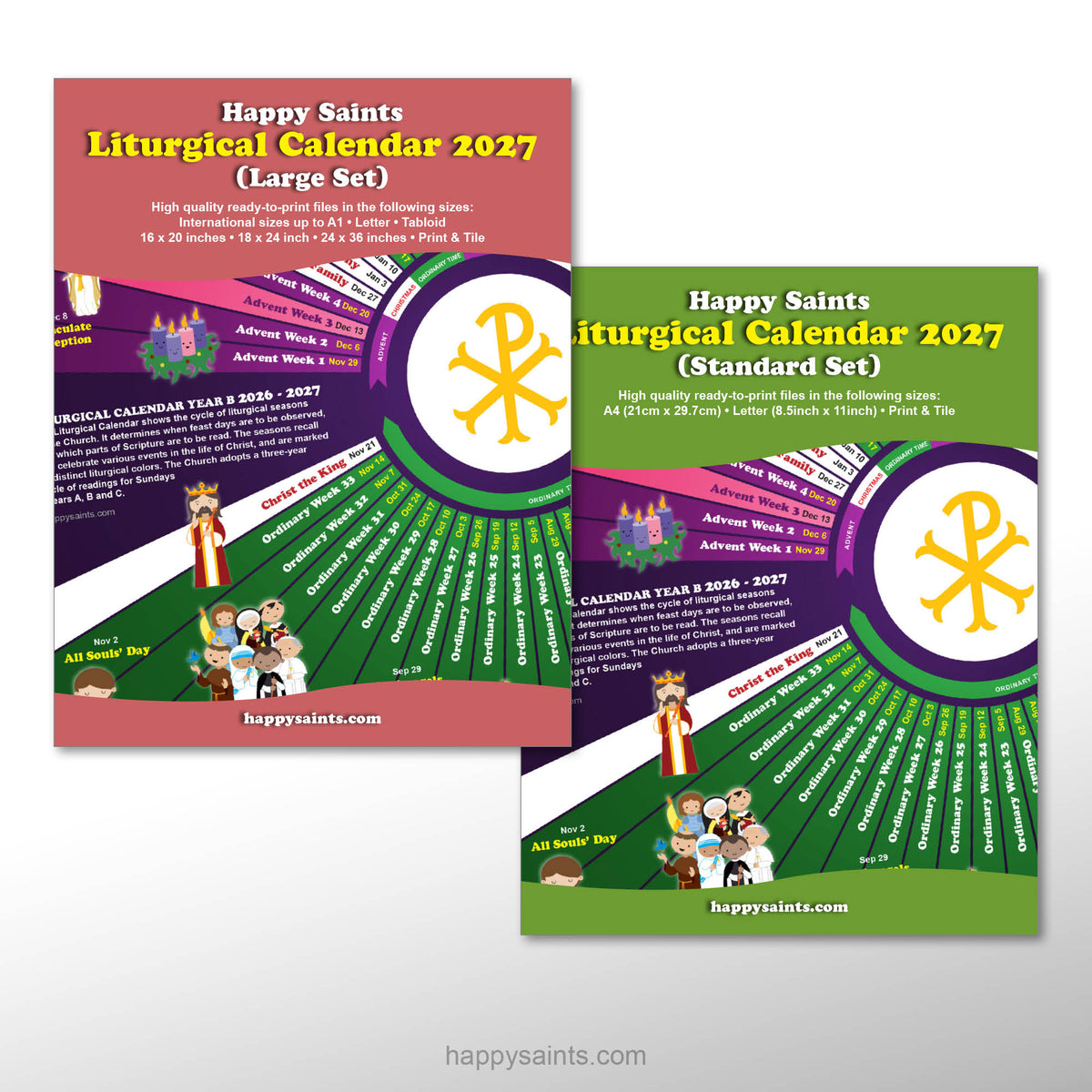 Liturgical Calendar 2027